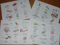 Montessori Homeschool HOMONYMS Match Card Material  