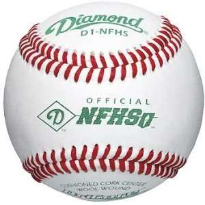  Diamond D1 NFHS Baseball (Case of One Dozen Balls) Sports 