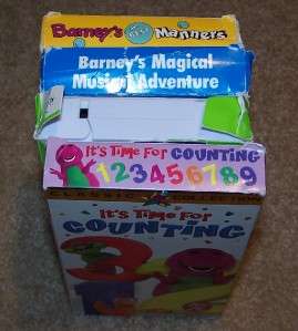 Up for auction today is this collection of classic Barney videos 