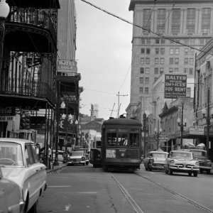  St. Charles Avenue and Poydras Street in New Orleans 