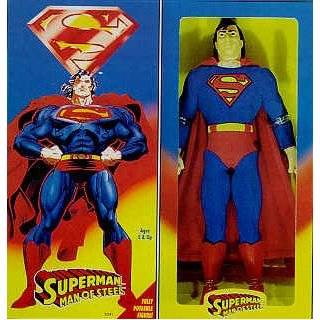  THE HISTORY OF SUPERMAN COLLECTION Three 12 INCH FIGURES 