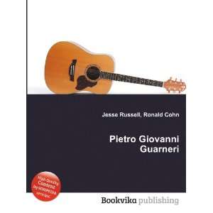  Pietro Giovanni Guarneri Ronald Cohn Jesse Russell Books