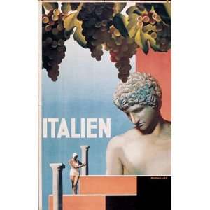  Italien, Italian Culture Note Card by Michahelles, 5x7 
