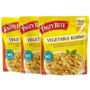  Tasty Bite Vegetable Korma Entree, Heat & Eat, 10 oz, 3 ct 