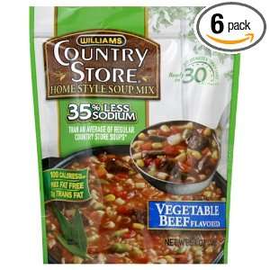 Country Store Soup, Reduced Sodium, Vegetable Beef, 5.1 Ounce (Pack of 