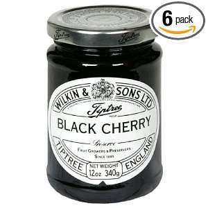 Tiptree Black Cherry Preserve, 12 Ounce Grocery & Gourmet Food