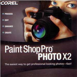 Corel Paint Shop Pro Photo 12 X2 Paintshop X2 NEW  
