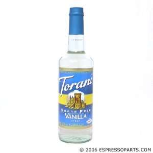 Torani Sugar Free Vanilla Syrup   Italian Syrup 750ml   25.4oz  