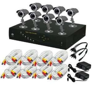  DVR Security System with 500GB and iPhone/Mobile Phone/IE/Apple Safari
