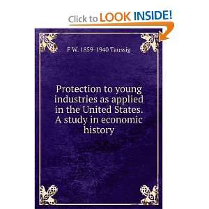  Protection to young industries as applied in the United 