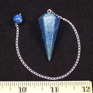  Faceted Lapis Lazuli Pendulum   1pc. 