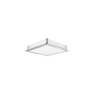 EGLO Lighting 89454A Auriga Energy Smart 1 Light Flush Mount in Chrome 