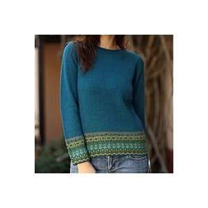  NOVICA 100% alpaca sweater, Inca Muse