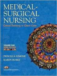 Medical Surgical Nursing, (0131232878), Priscilla LeMone, Textbooks 