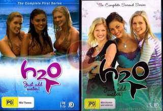 H2O JUST ADD WATER Complete Season 1+2 h20 12 DVD NEW  