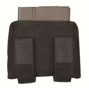 TUFF G.A.G. Single Ar10 Mag Holder (Black Nylon, Fits One AR15 10 Rd 