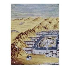  Mecca Surrounded by the Mountains of Arafa Art Giclee 