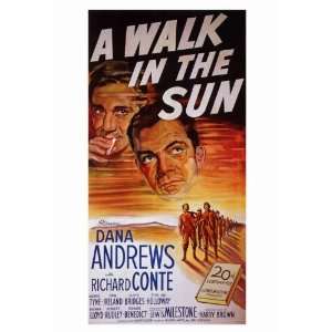  A Walk in the Sun (1945) 27 x 40 Movie Poster Style A 