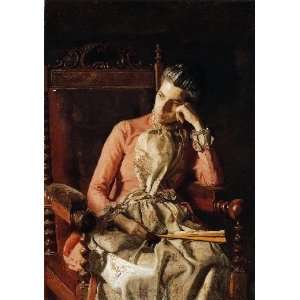   name Portrait of Amelia Van Buren, By Eakins Thomas 