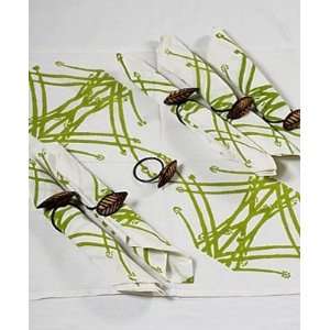  Grehom Table Napkins (Set of 4)   Green Grass; Beautiful 