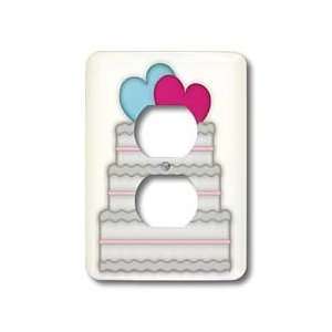  Florene Special Events   3 Tier Wedding Cake With Hearts 