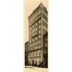  1905 Print Warrington Building New York Israels Harder 