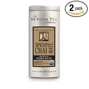 Octavia Tea Spiced Chai Mate (Organic Herbal Tea / Yerba Mate) Loose 