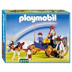  Playmobil Horse and Buggy Toys & Games