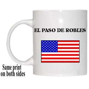    US Flag   El Paso de Robles, California (CA) Mug 