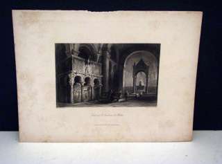 Engravings of Italy Venice Sicily Rome Etc Prints  