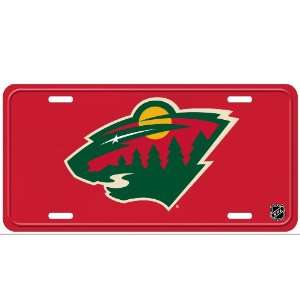  NHL Minnesota Wild Street Plate