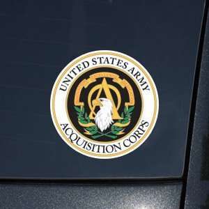  Army Emblem Acquisition Corps 3 DECAL Automotive
