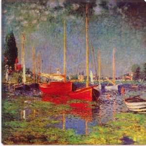  Argenteuil by Claude Monet Canvas Painting Reproduction 