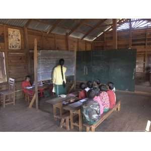  Pah Oh Minority Children in Local Village School, Pattap 
