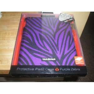   Pak Protective Ipad2 Ipad 2 Hardshell Case OMBRE ZEBRA Electronics
