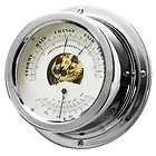 Ambient Weather GL152 BT C 6 Nautical Barometer Thermometer, Chrome