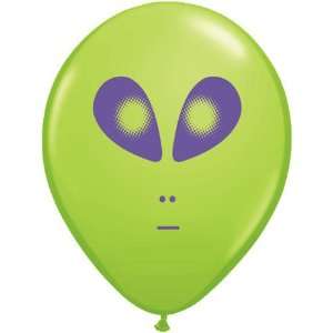  Alien Head Balloons Toys & Games