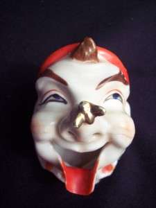 Vintage Schafer Vater? Ugly Clown with Bee Ashtray  Unmarked  