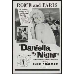  Daniela Criminal Strip Tease (1961) 27 x 40 Movie Poster 