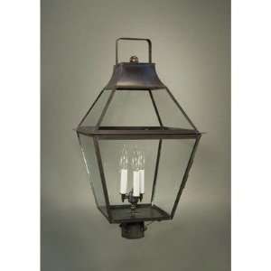 Uxbridge Tapered Post Medium Base Socket With Chimney Clear Glass by 