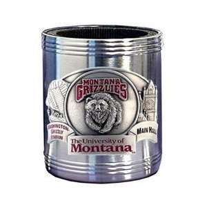 College Can Cooler   Montana Grizzlies 