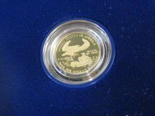   States Mint $5 Dollar 1/10 oz Proof Gold American Eagle Coin  