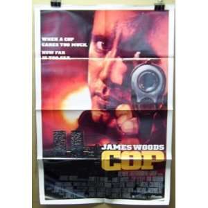  Movie Poster Cop James Woods Lesley Ann F67 Everything 