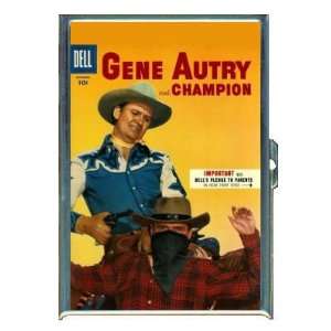  Gene Autry Champion Comic Book ID Holder, Cigarette Case 