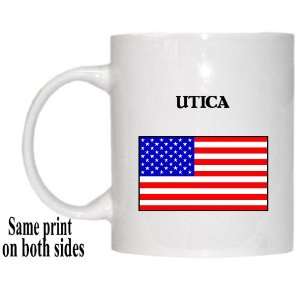  US Flag   Utica, New York (NY) Mug 