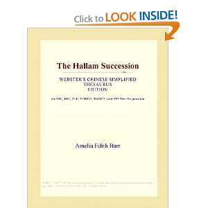 The Hallam Succession (Websters Chinese Simplified Thesaurus Edition 