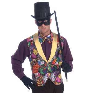  Lets Party By Forum Novelties Mardi Gras Vest and Bow Tie 