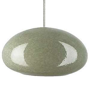   Rock Oblong Oval Pendant by Bacchus Glass for Tech