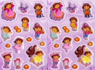 American Greetings Dora The Explorer 3D Puffy Stickers  