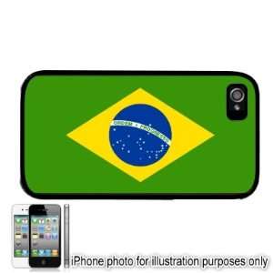  Brazil Brazilian Brasil Flag Apple iPhone 4 4S Case Cover 